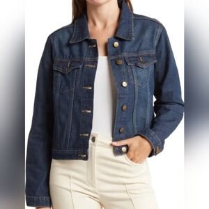 Vigoss Denim Trucker Jacket Size Med NWT